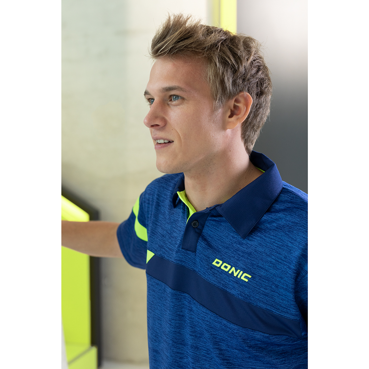 Tischtennis DONIC Poloshirt Stripes Model 1