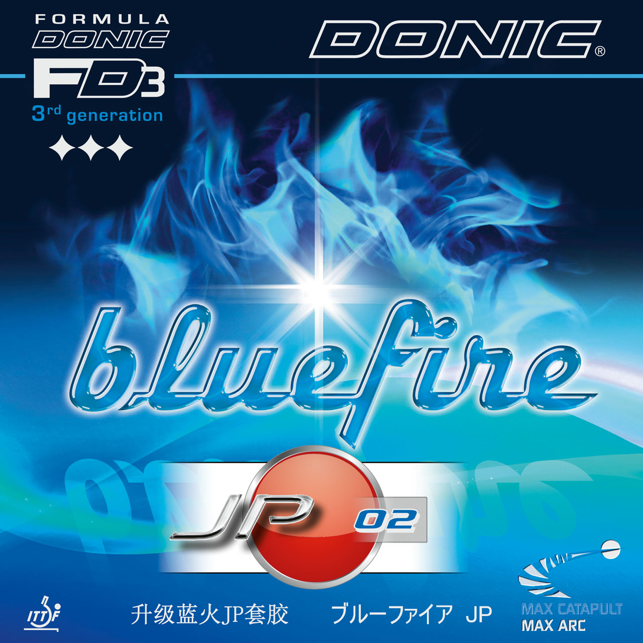 Tischtennis Belag DONIC Bluefire JP02 Cover