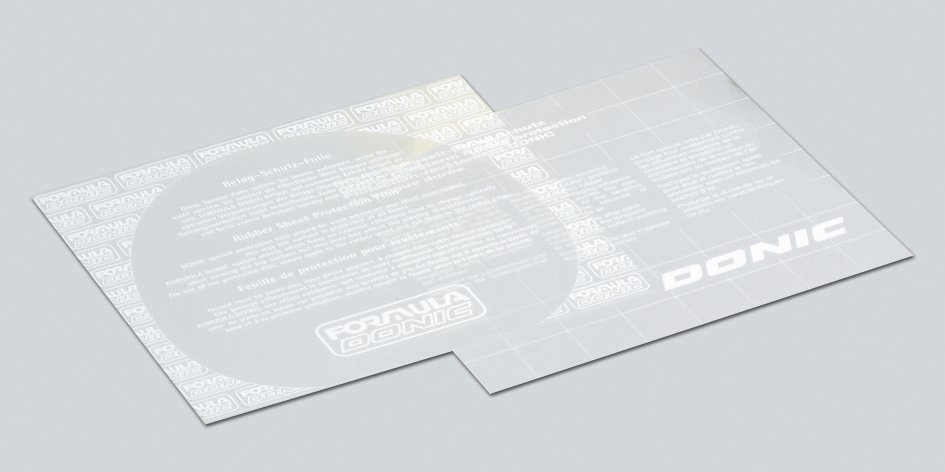 DONIC feuille de protection FORMULA