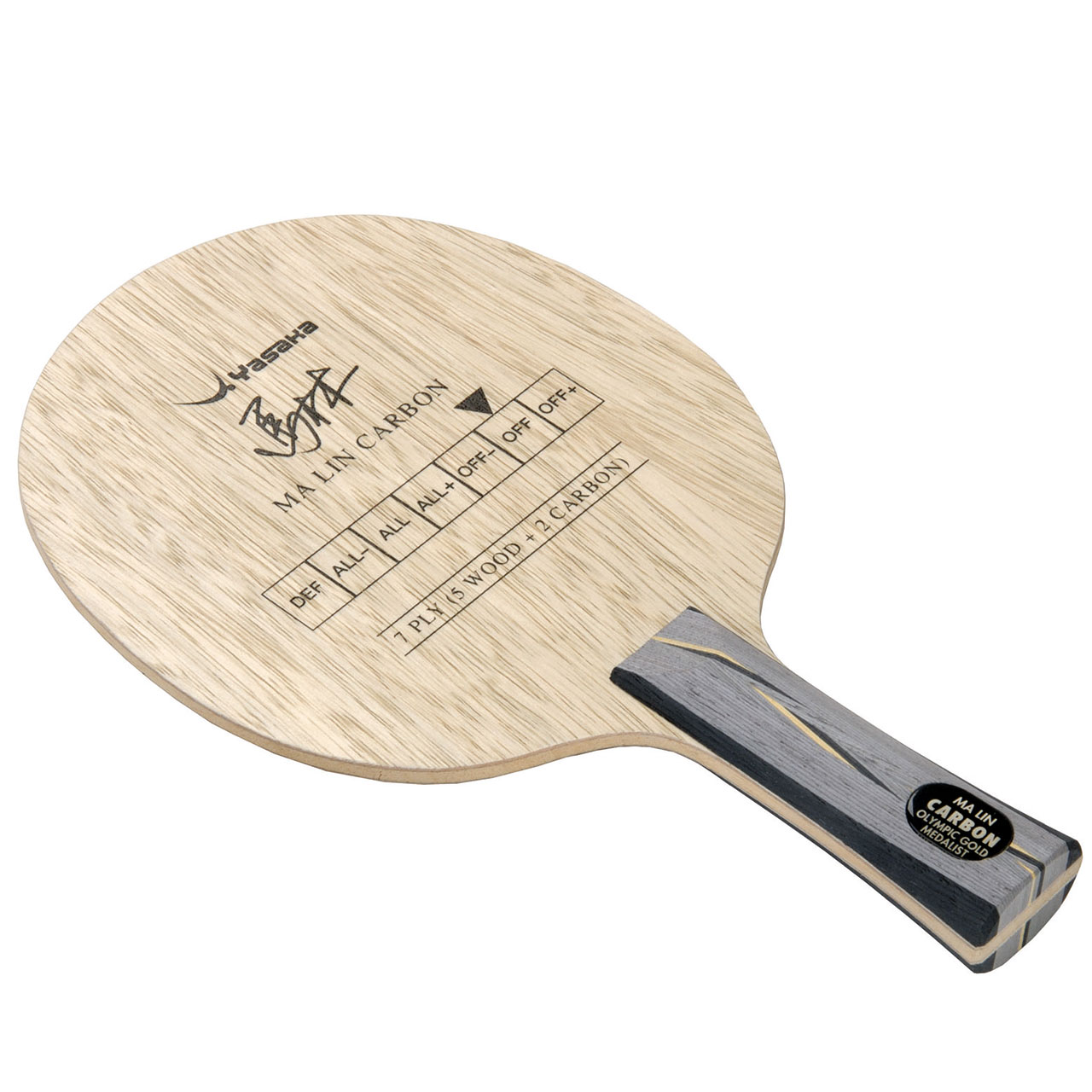 Tischtennis Holz Yasaka Ma Lin Carbon