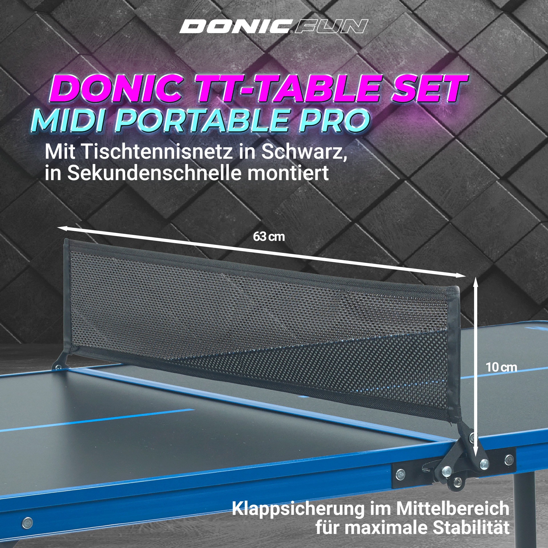 DONIC TT-SET MIDI PORTABLE PRO