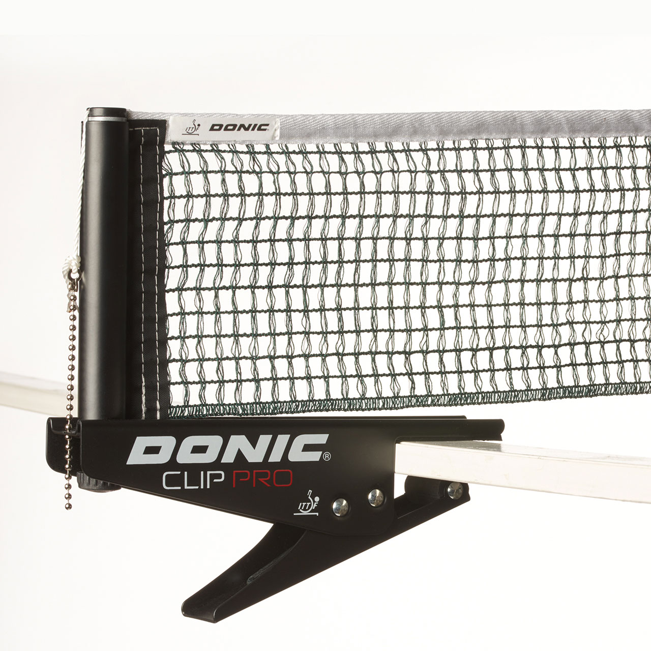 DONIC Tischtennis Netz Clip Pro schwarz-grün