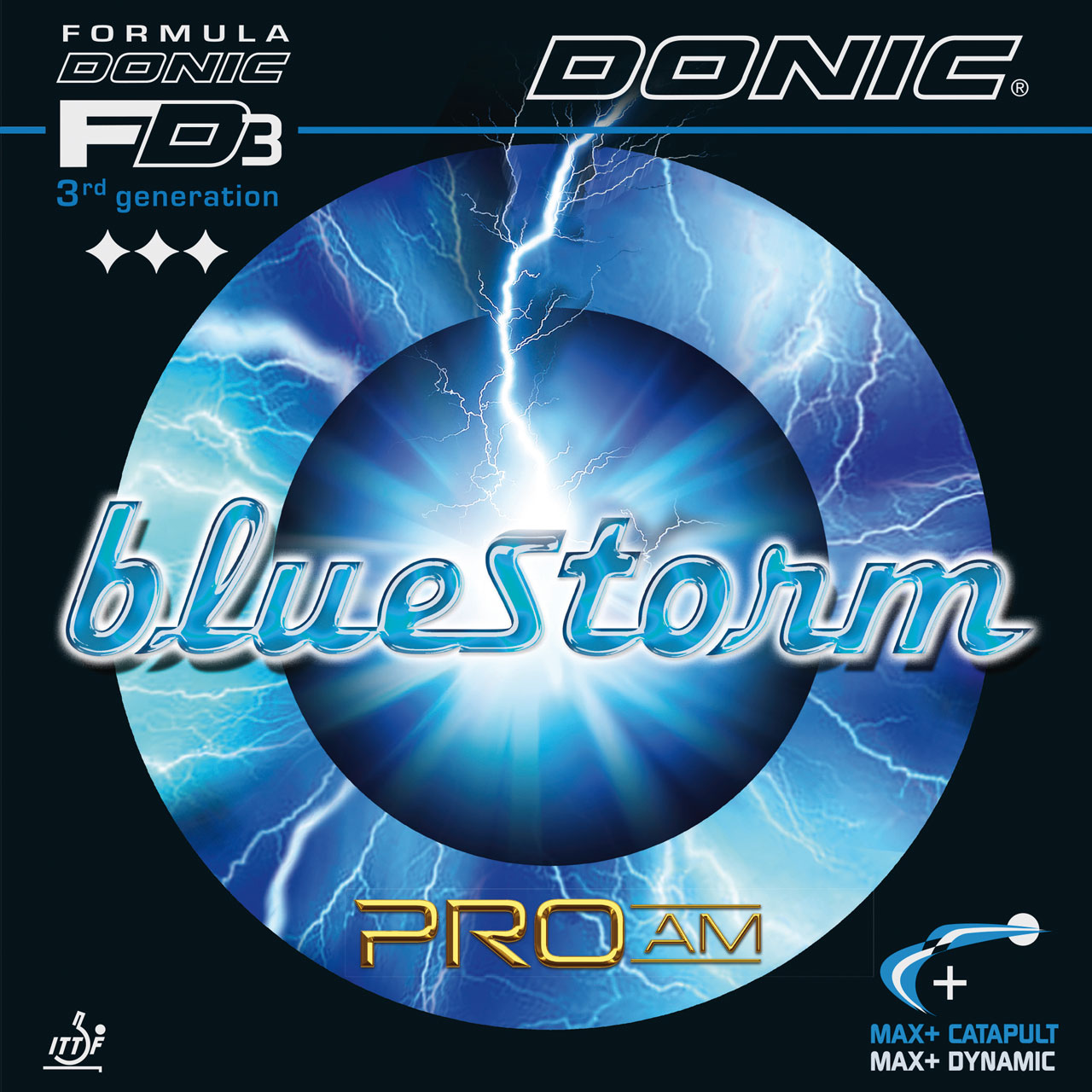 Tischtennis Belag DONIC Bluestorm Pro AM