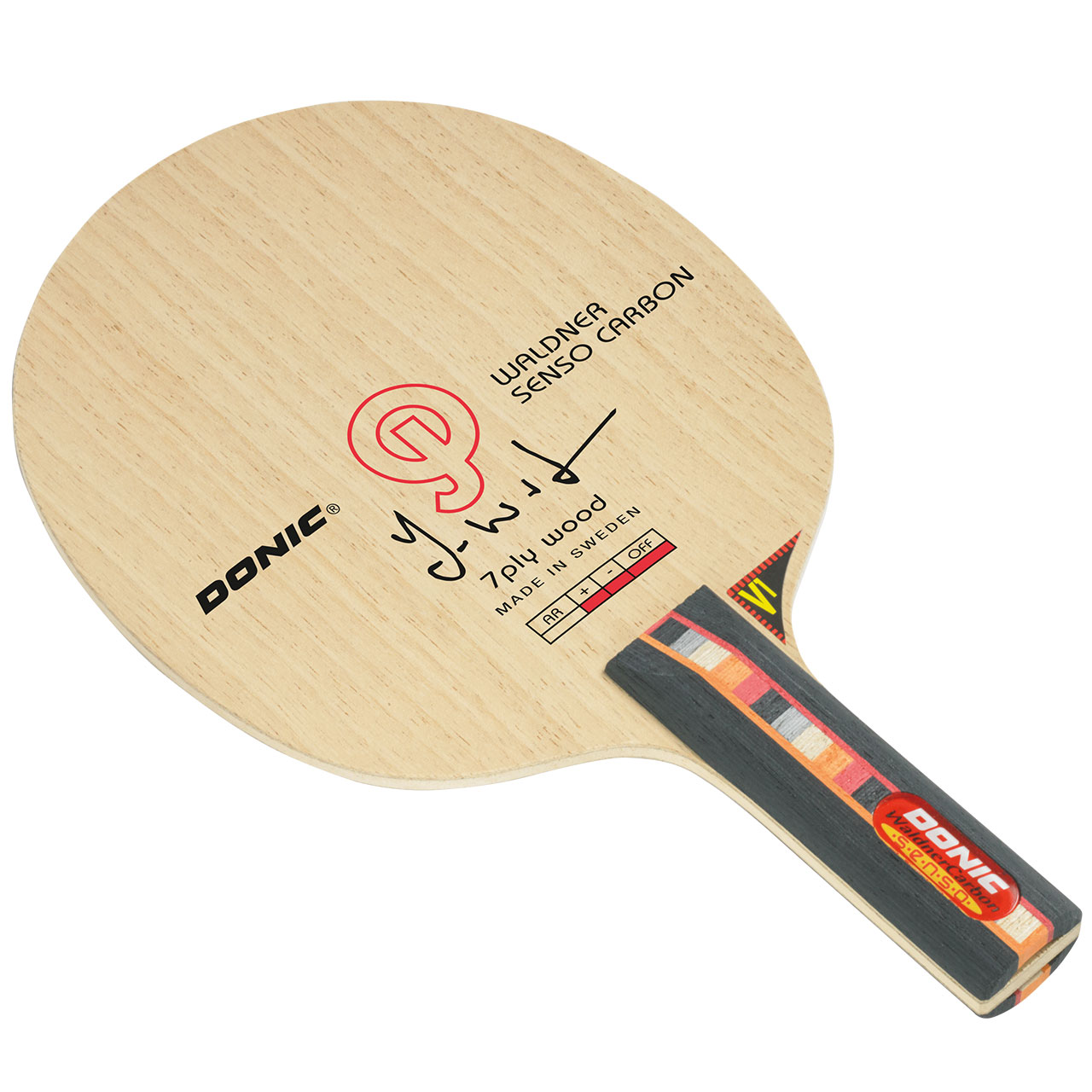 Tischtennis Holz DONIC Waldner Senso Carbon