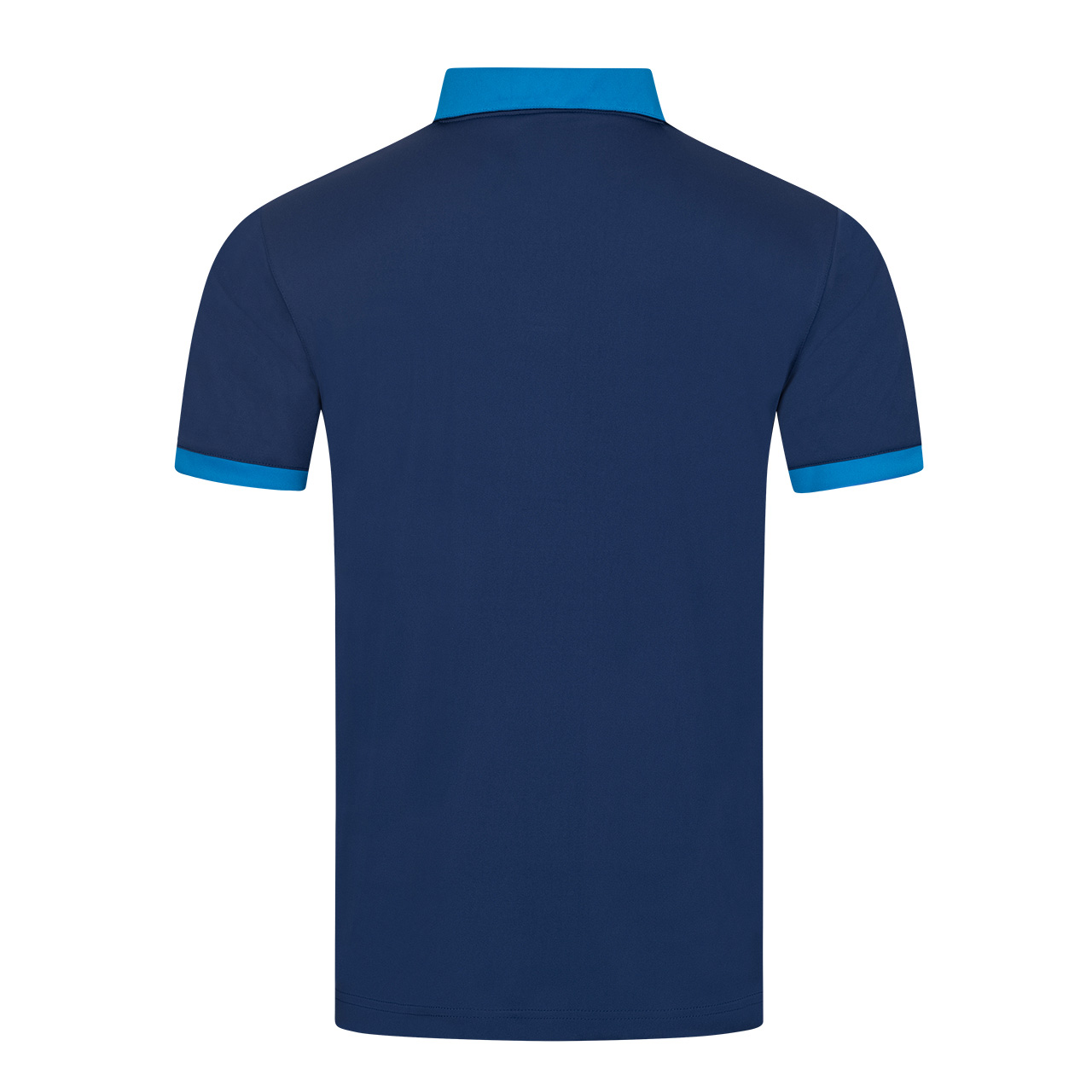 DONIC Poloshirt Push marine/cyanblau Rücken