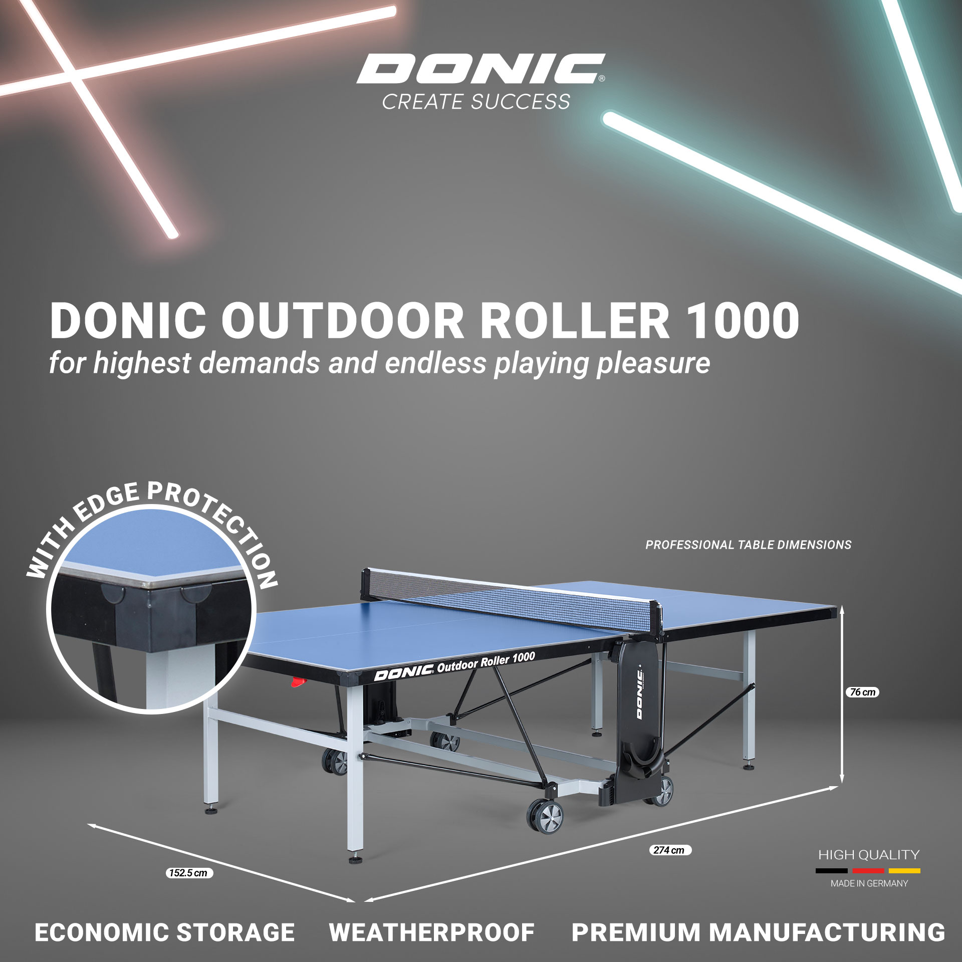 DONIC Outdoor ROLLER 1000