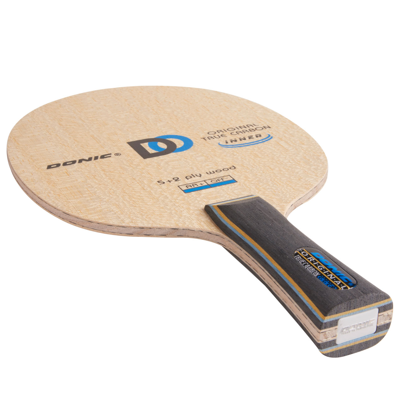 Tischtennis Holz DONIC Original True Carbon Inner Griff