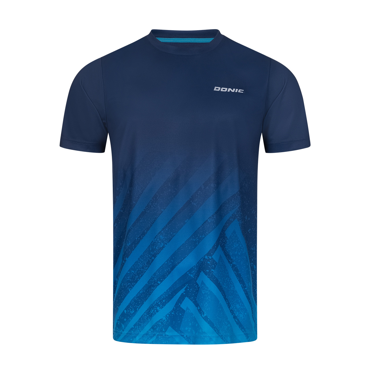 DONIC T-Shirt Argon marine/cyanblau Brust