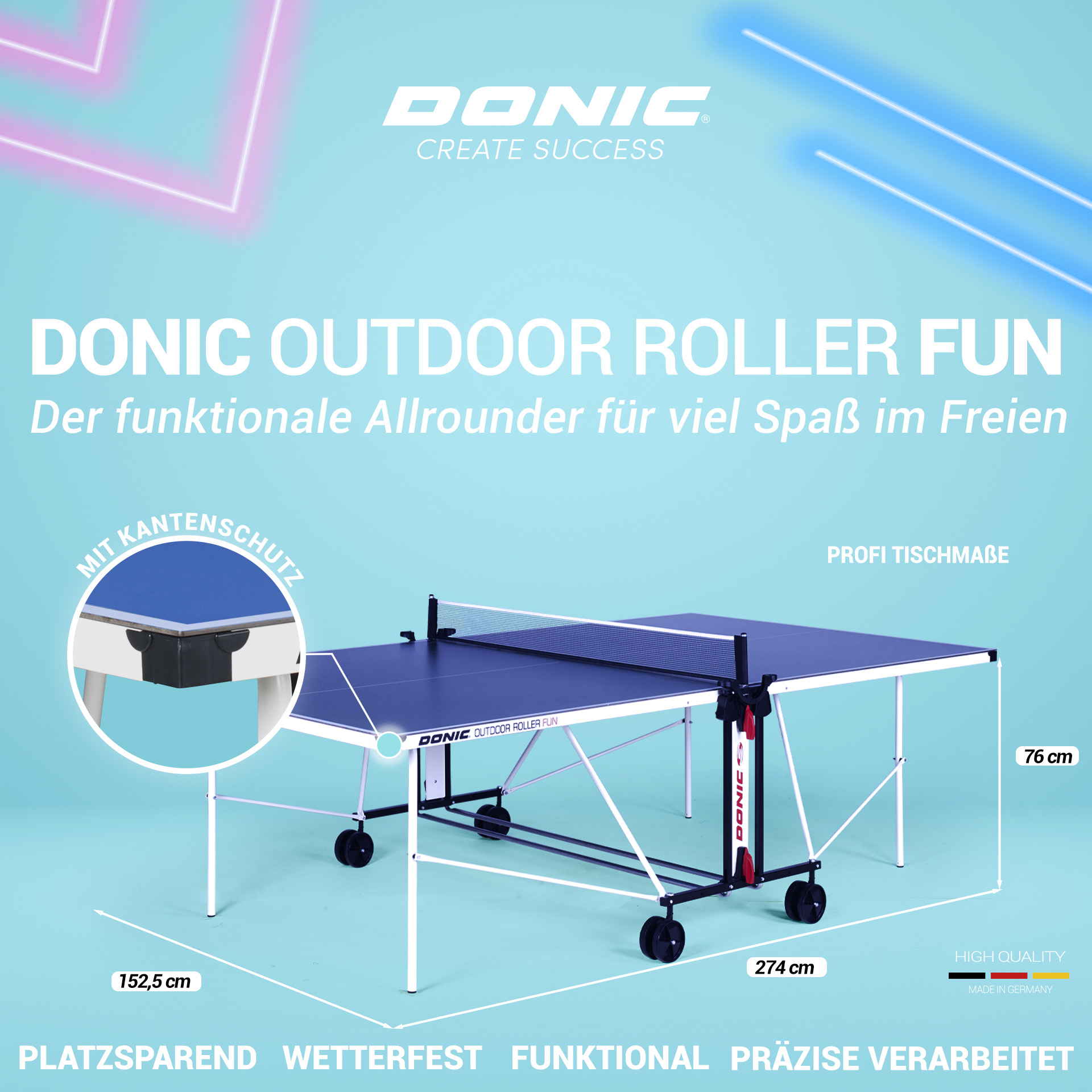 SUCCESS CREATE Donic Roller Fun | Outdoor