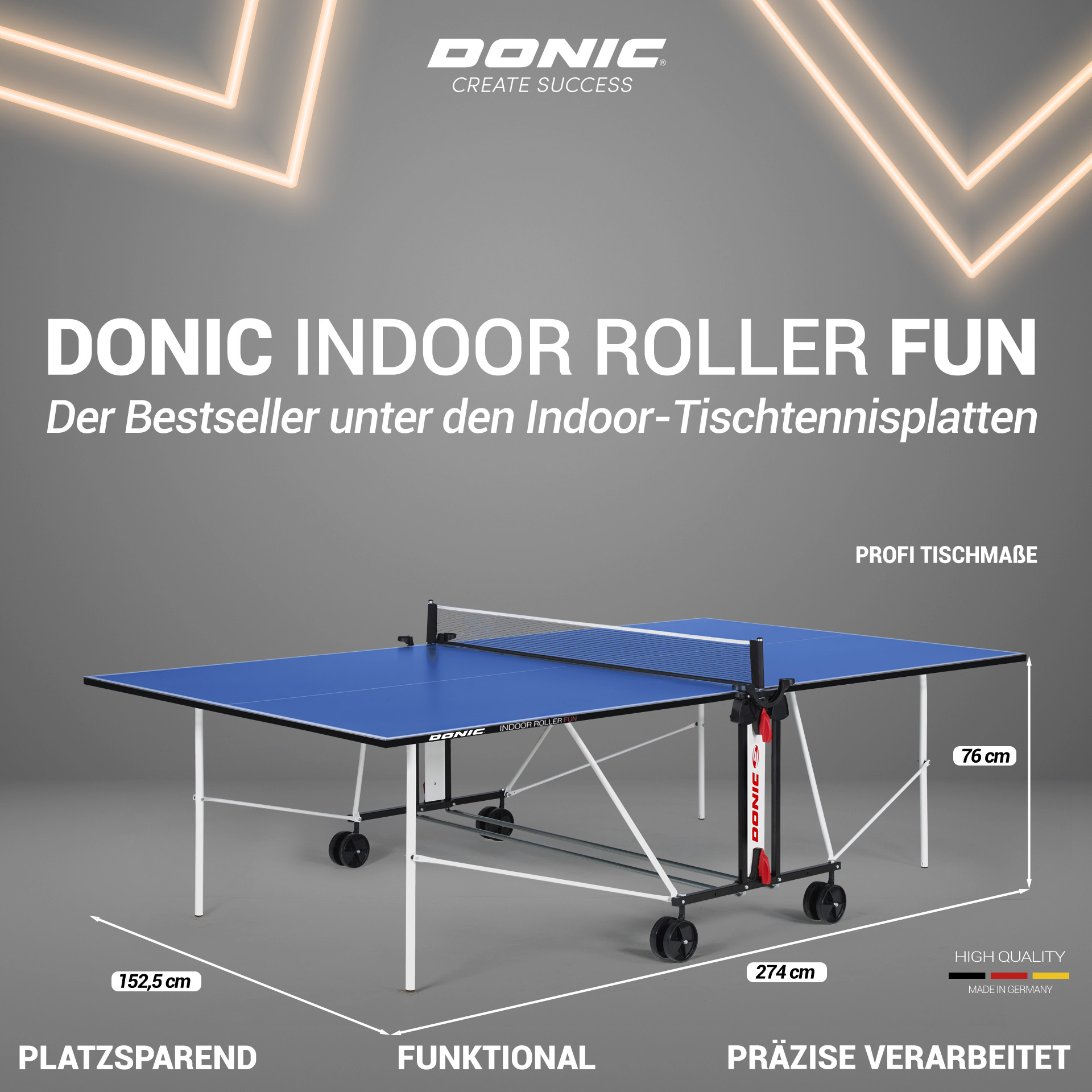 Fun Indoor Donic Roller CREATE SUCCESS |